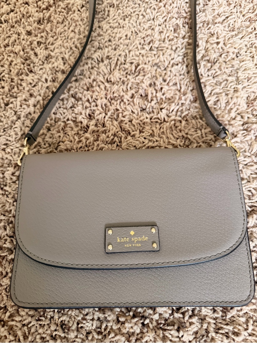 kate spade New York Gray Crossbody Bag